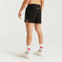 PRESSIO - Men - Elite 4.5" Short - Black/Silver